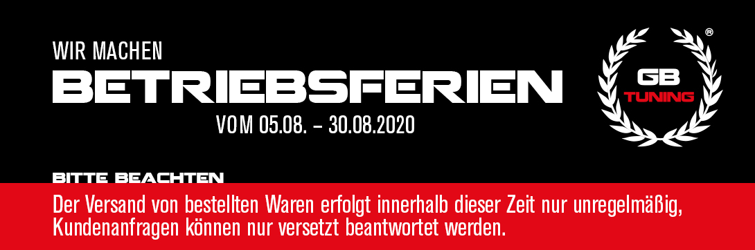 Betriebsferien
