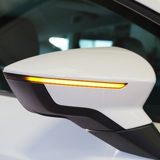 Go Simply Dynamischer Spiegelblinker 12V Schwarz Seat Leon 5F