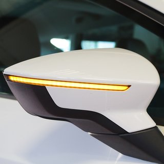 Go Simply Dynamischer Spiegelblinker 12V Schwarz Seat Leon 5F