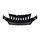 Kühlergrill Opel Corsa E 2014- Grill ohne Emblem Schwarz ABS