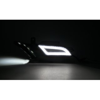 LED Blinker Seitenblinker Tagfahrlicht mit Positionslicht Porsche Cayenne 955 2007-2010 Smoke mit E-Zeichen