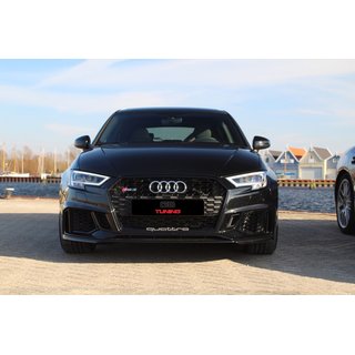 Audi RS3 8V Facelift Sto�stange+Wabengrill passend f�r Audi A3 8V Sportback 05.2016-