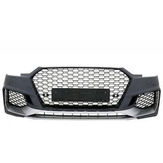 Audi RS4 B9 8W Stostange+Wabengrill+Spoilerschwert passend fr Audi A4 B9 2016-