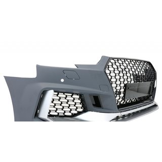 Audi RS4 B9 8W Stostange+Wabengrill+Spoilerschwert passend fr Audi A4 B9 2016-