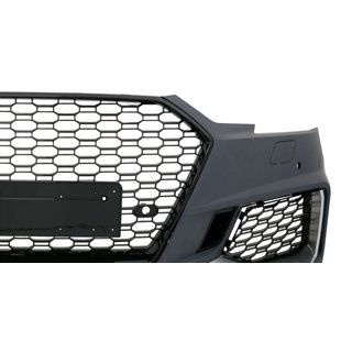 Audi RS4 B9 8W Stostange+Wabengrill+Spoilerschwert passend fr Audi A4 B9 2016-