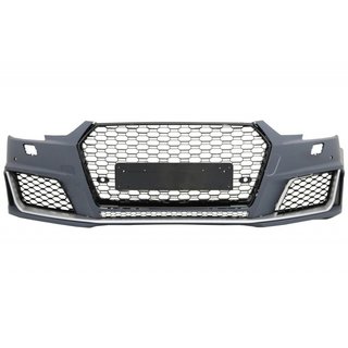 Audi RS4 B9 8W Stostange+Wabengrill passend fr Audi A4 B9 2016-