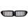 SET Kühlergrill Grill Schwarz Doppelsteg passend für BMW 5er G30 G38 ab16 nicht M5