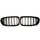 SET Kühlergrill Grill Schwarz Doppelsteg passend für BMW 5er F10 F18 F11 ab 10 nicht M5