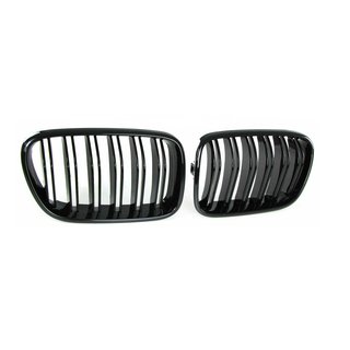 SET Khlergrill Grill Schwarz Doppelsteg passend fr BMW X3 F25 ab 2010 nicht X3M