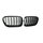 SET Kühlergrill Grill Schwarz Doppelsteg passend für BMW X3 F25 ab 2010 nicht X3M
