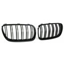 SET Khlergrill Grill Schwarz Doppelsteg passend fr BMW...