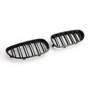 SET Khlergrill Grill Schwarz Doppelsteg passend fr BMW...