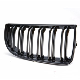 SET Khlergrill Grill Schwarz Doppelsteg passend fr BMW 3er E90 LCI 2008-2011 nicht M3