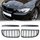 SET Kühlergrill Grill Schwarz Doppelsteg passend für BMW 3er E90 LCI 2008-2011 nicht M3