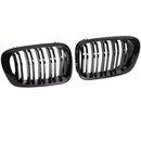 SET Khlergrill Grill Schwarz Doppelsteg passend fr BMW...