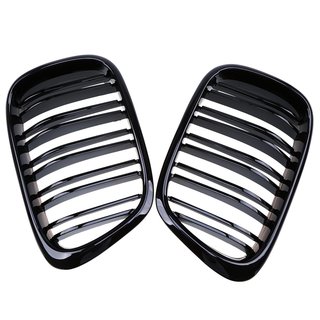 SET Kühlergrill Grill Schwarz Doppelsteg passend für BMW 5er F10 F18, 29,90  €