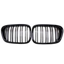 SET Khlergrill Grill Schwarz Doppelsteg passend fr BMW...