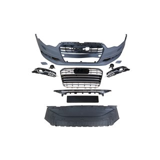 Audi S6 C7 4G Stostange+Wabengrill passend fr Audi A6 C7 4G 2011-2015