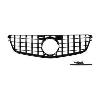 Sport-Panamericana Khlergrill schwarz glanz passend fr Mercedes C-Klasse W204/S204