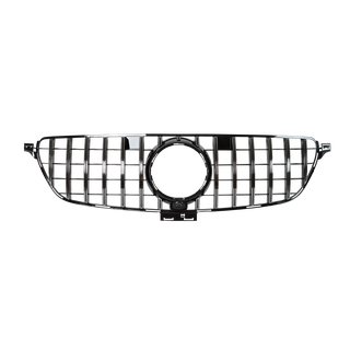 Sport-Panamericana Khlergrill schwarz glanz  passend fr Mercedes GLE W166 ab Bj 08/15