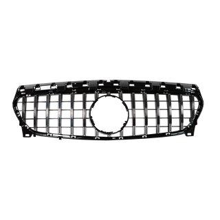 Sport-Panamericana Khlergrill schwarz Chrom passend fr Mercedes CLA W117