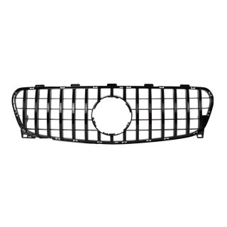 Sport-Panamericana Khlergrill schwarz glanz passend fr Mercedes GLA X156 Bj 14