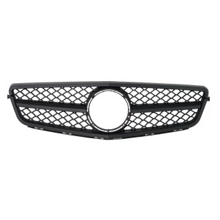 AMG Design Khlergrill schwarz matt passend fr Mercedes C-Klasse W204/S204