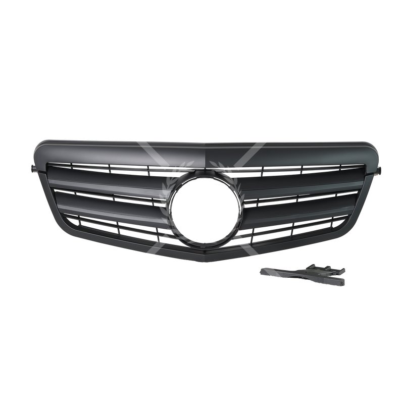 AMG Design Kühlergrill schwarz matt für Mercedes E-Klasse W212, 99