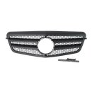 AMG Design Khlergrill schwarz matt mit Mashgitter fr...