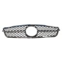 AMG Design Khlergrill schwarz Chrom Streben passend fr...