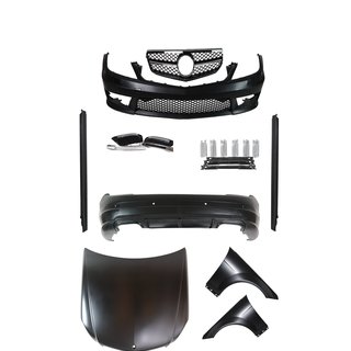 A-Design Bodykit Fullset passend für Mercedes C Klasse W204 Baujahr 2012-2014 nicht C63 AMG